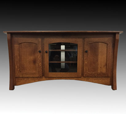 Ashery Oak 60-inch Amish TV Console