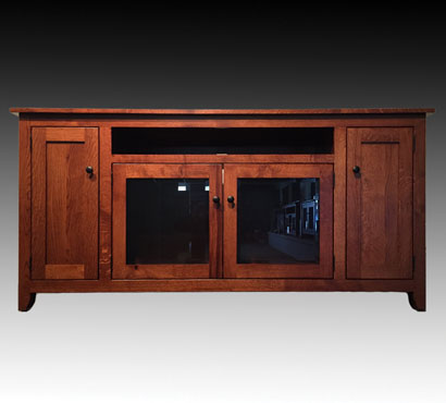 Ashery Oak 70-inch Amish TV Console