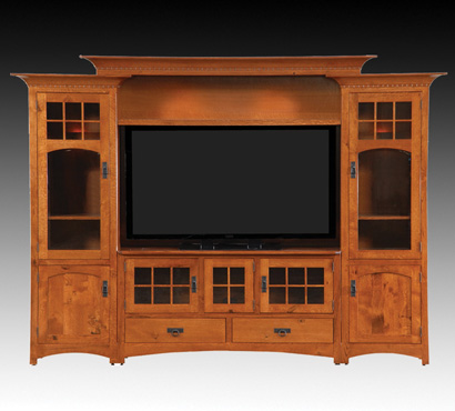 Integ Wood Products Amish Wall Unit